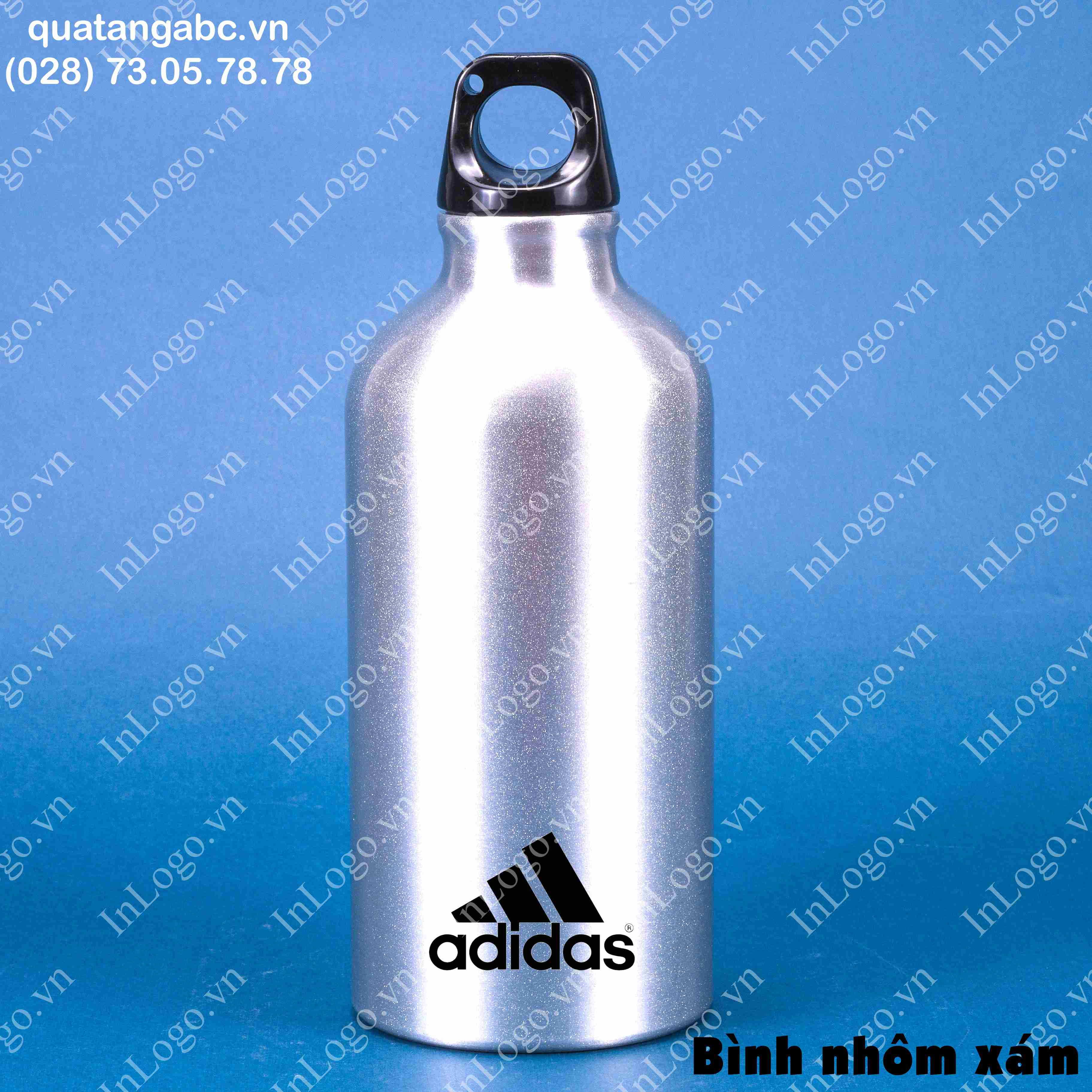 Bình Giữ Nhiệt Nắp Vặn Trắng