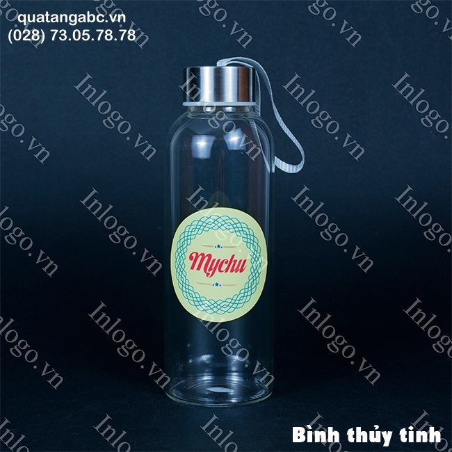 Bình Giữ Nhiệt Nắp Vặn Trắng