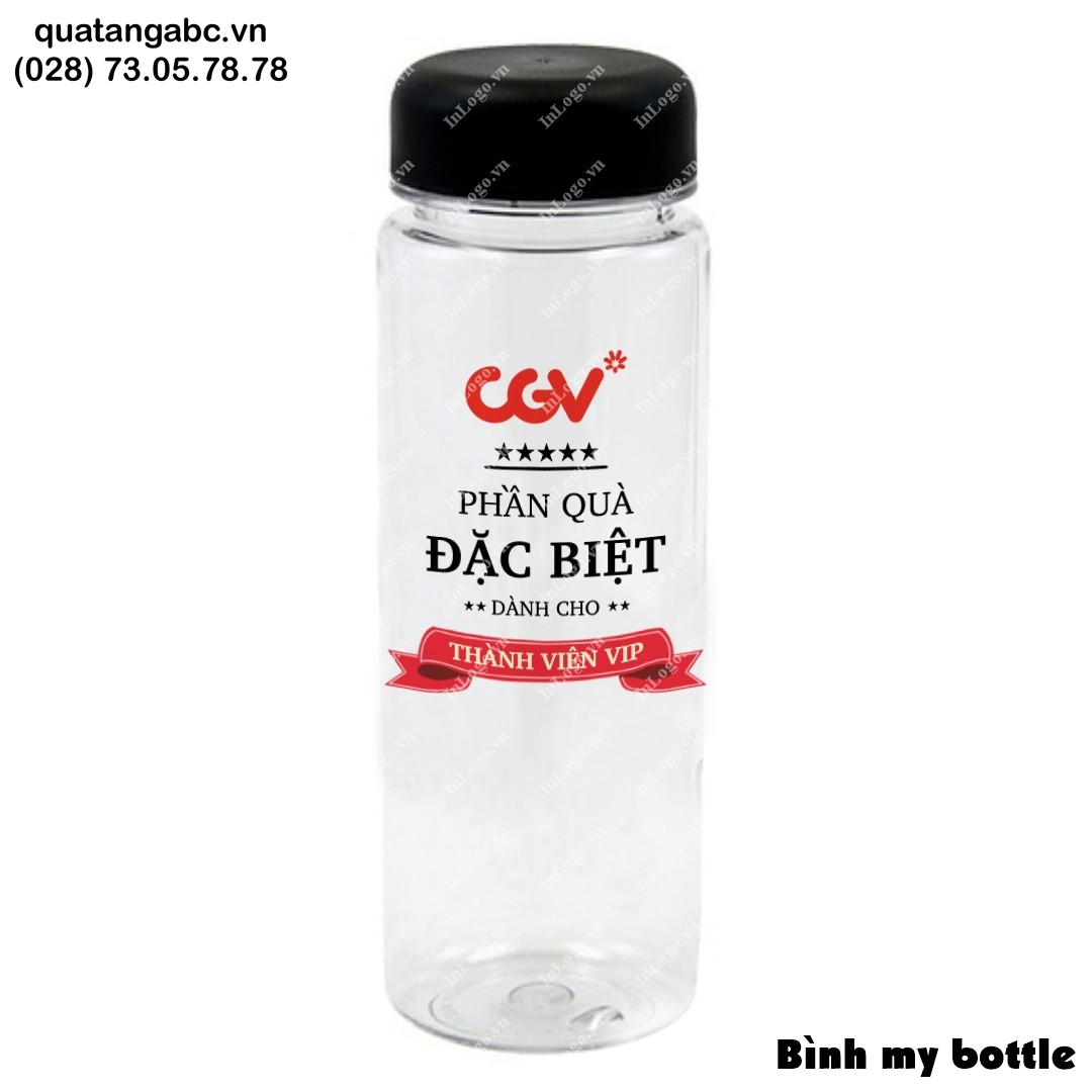 Bình Giữ Nhiệt Nắp Vặn Trắng