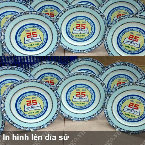 Dĩa sứ Phúc Lộc Thọ Minh Long 