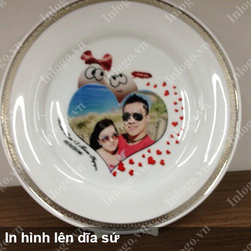 Dĩa sứ Phúc Lộc Thọ Minh Long 