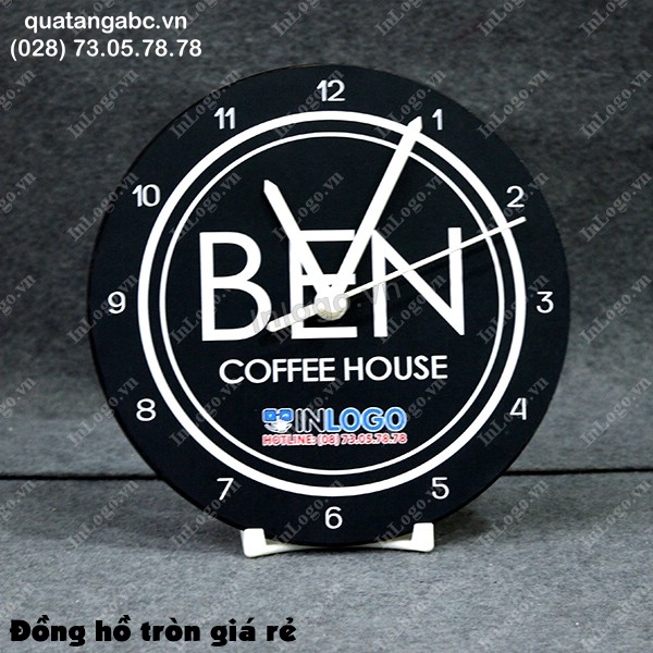 Đồng hồ in logo