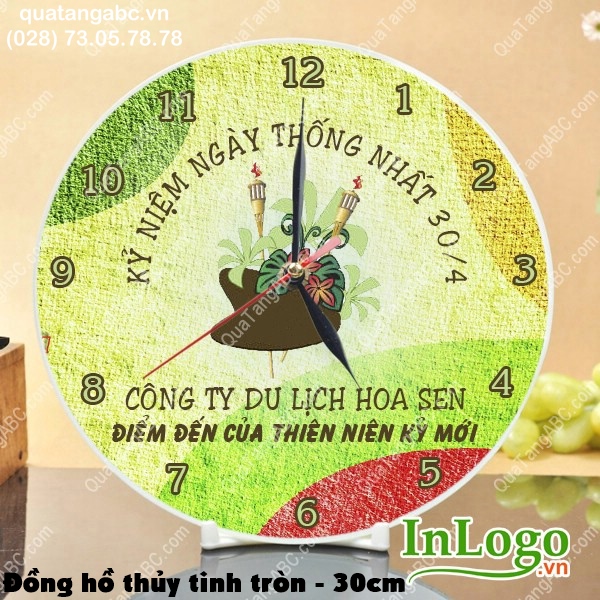 Đồng hồ in logo