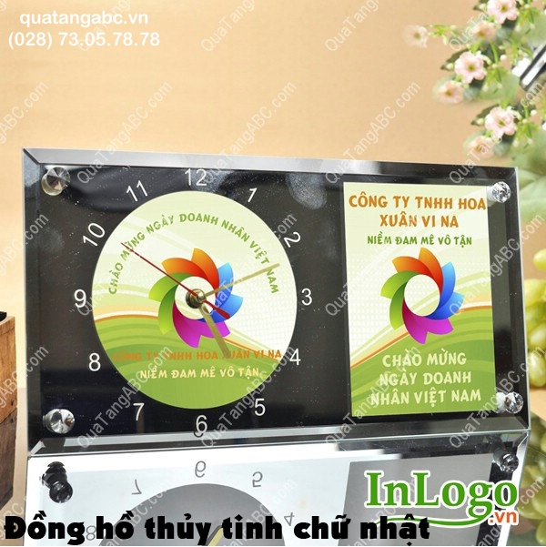 Đồng hồ in logo