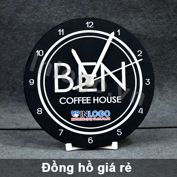In hình lên đồng hồ in logo