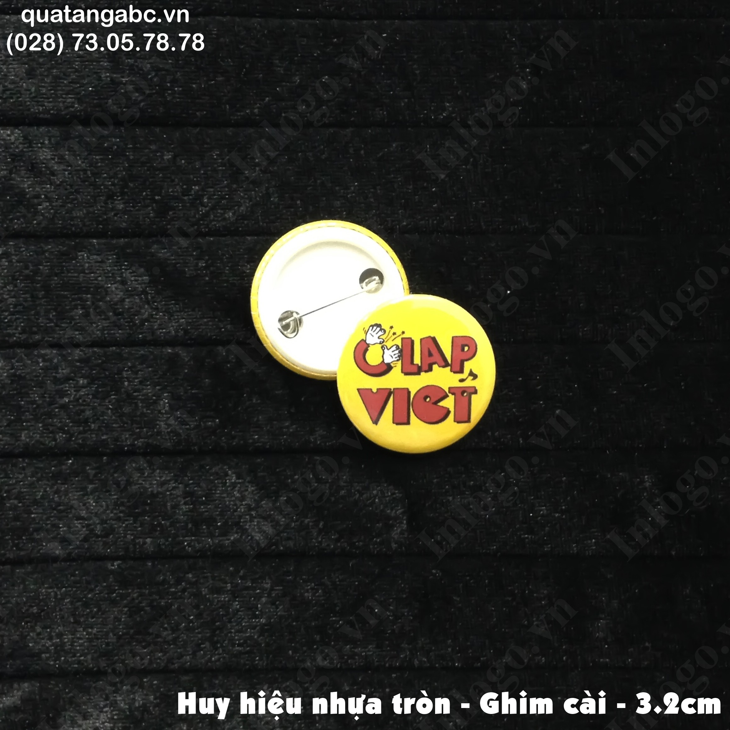 huy hieu nhua 2.5cm
