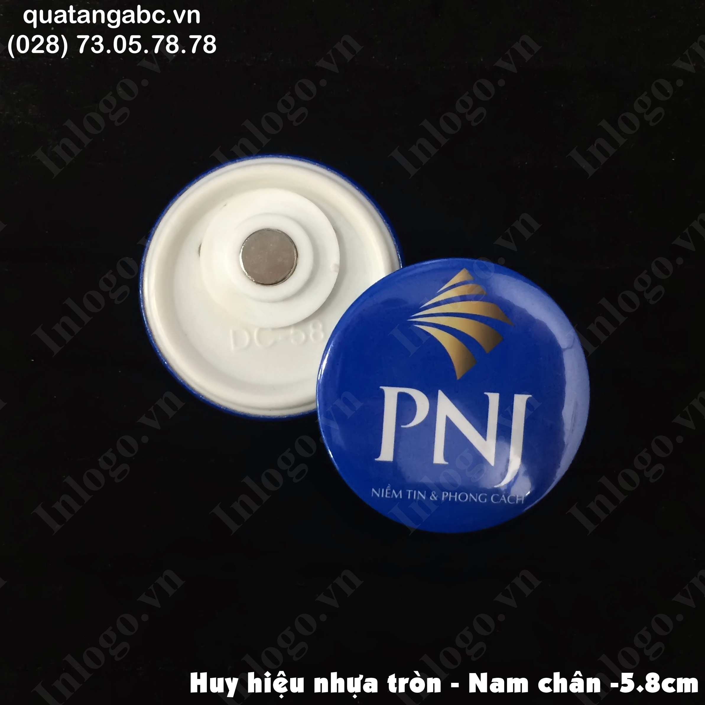 huy hieu nhua 2.5cm
